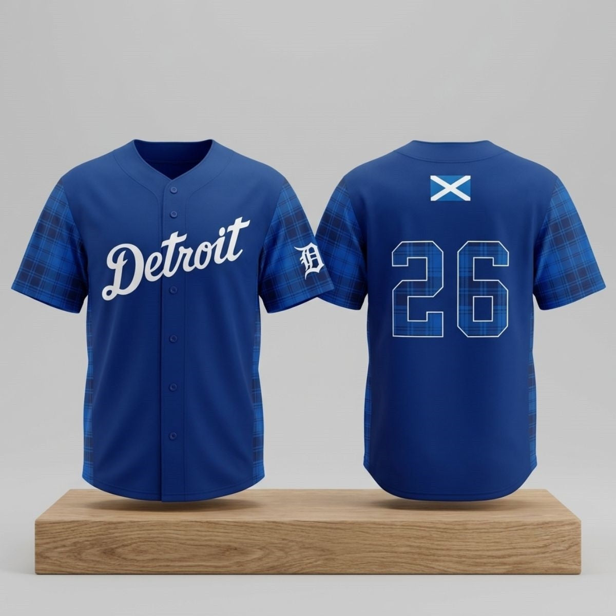 2026 Detroit Tigers Scottish Heritage Jersey Detroit Tigers Merch Special Gift For Dad - Merchluma