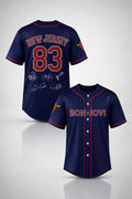Bon Jovi Forever Tour 2026 Signature Baseball Jersey Bon Jovi Merch Gift For Music Lovers - Merchluma