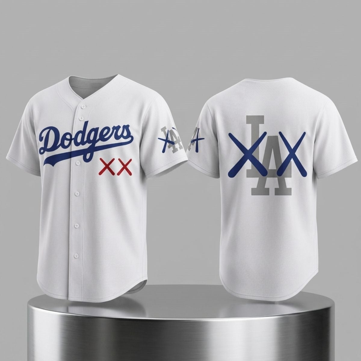 2026 Los Angeles Dodgers X KAWS Jersey LA Dodgers Merch Best Gift For Baseball Fans - Merchluma