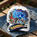 Sonic The Hedgehog 35th Anniversary Hat Sonic The Hedgehog Merch Birthday Gift For Him - Merchluma