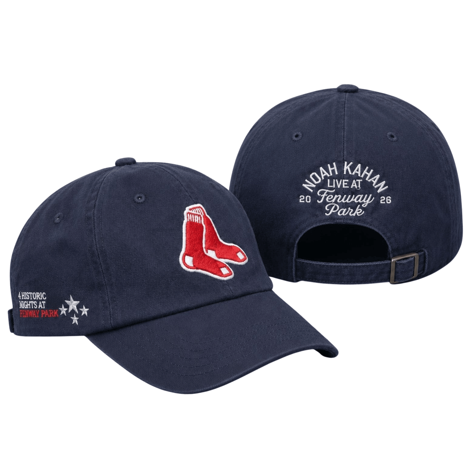 Boston Red Sox Noah Kahan Live At Fenway Park 2026 Hat Noah Kahan Tour Merch Embroidered - Merchluma