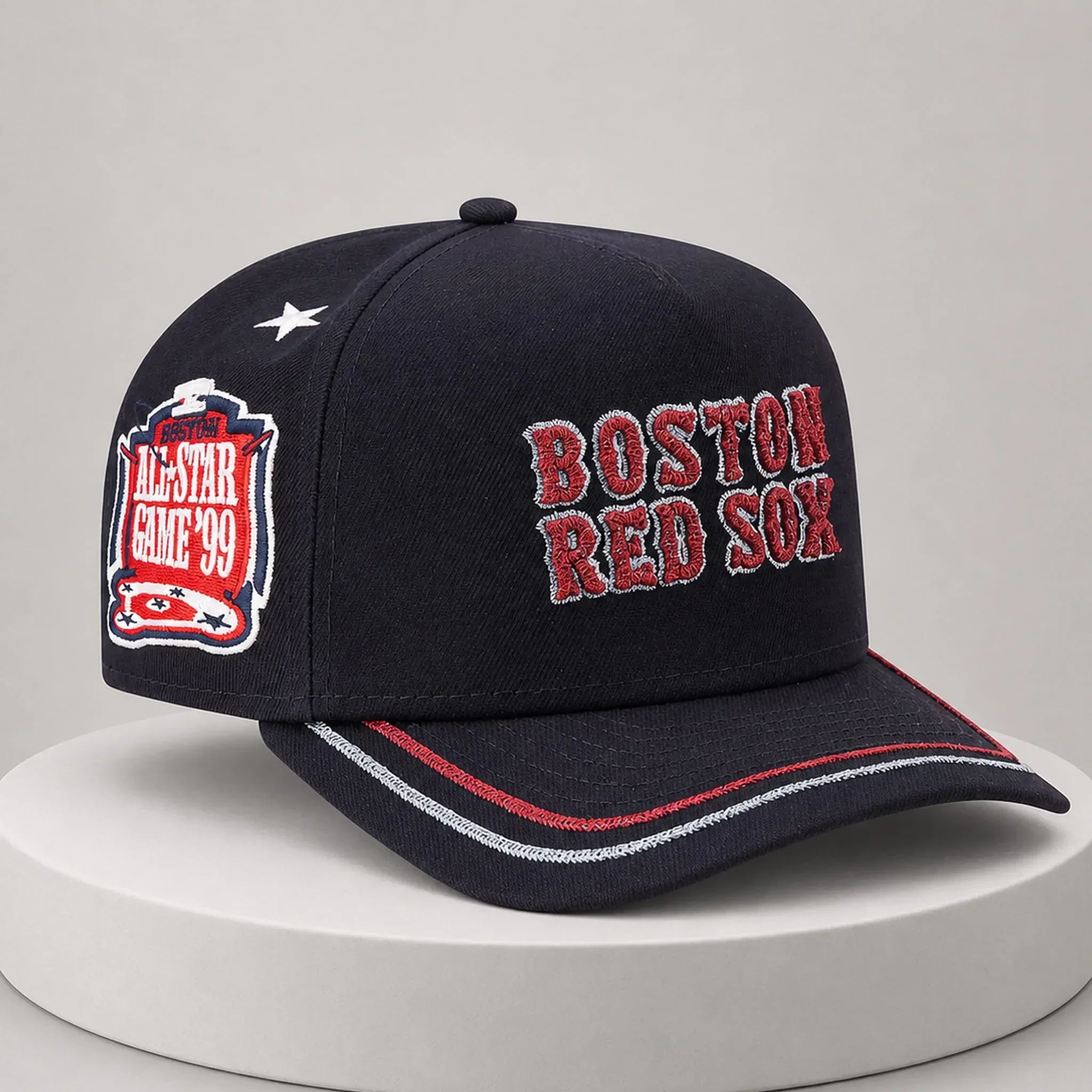 Boston Red Sox 2026 All-Star Game Navy Hat Red Sox Merch Best Gift For Baseball Fans - Merchluma