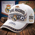 Real Madrid Merch 2026 Hala Madrid Est 1902 Hat Football Fan Gear Gifts For Husband - Merchluma