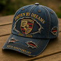 Pors 95th Anniversary Driven By Dreams Hat 2026 Car Lover Cap Best Gift For Husband - Merchluma