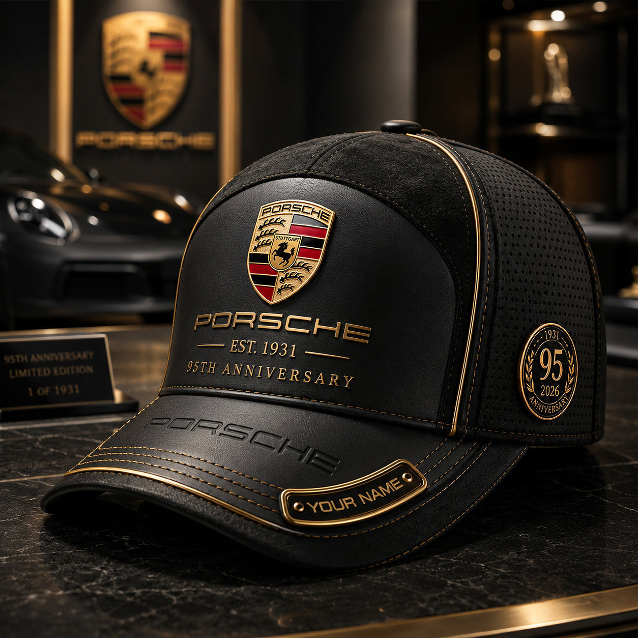 Personalized Pors Vintage 95th Anniversary 1931 2026 Hat Car Lover Gifts For Brothers - Merchluma