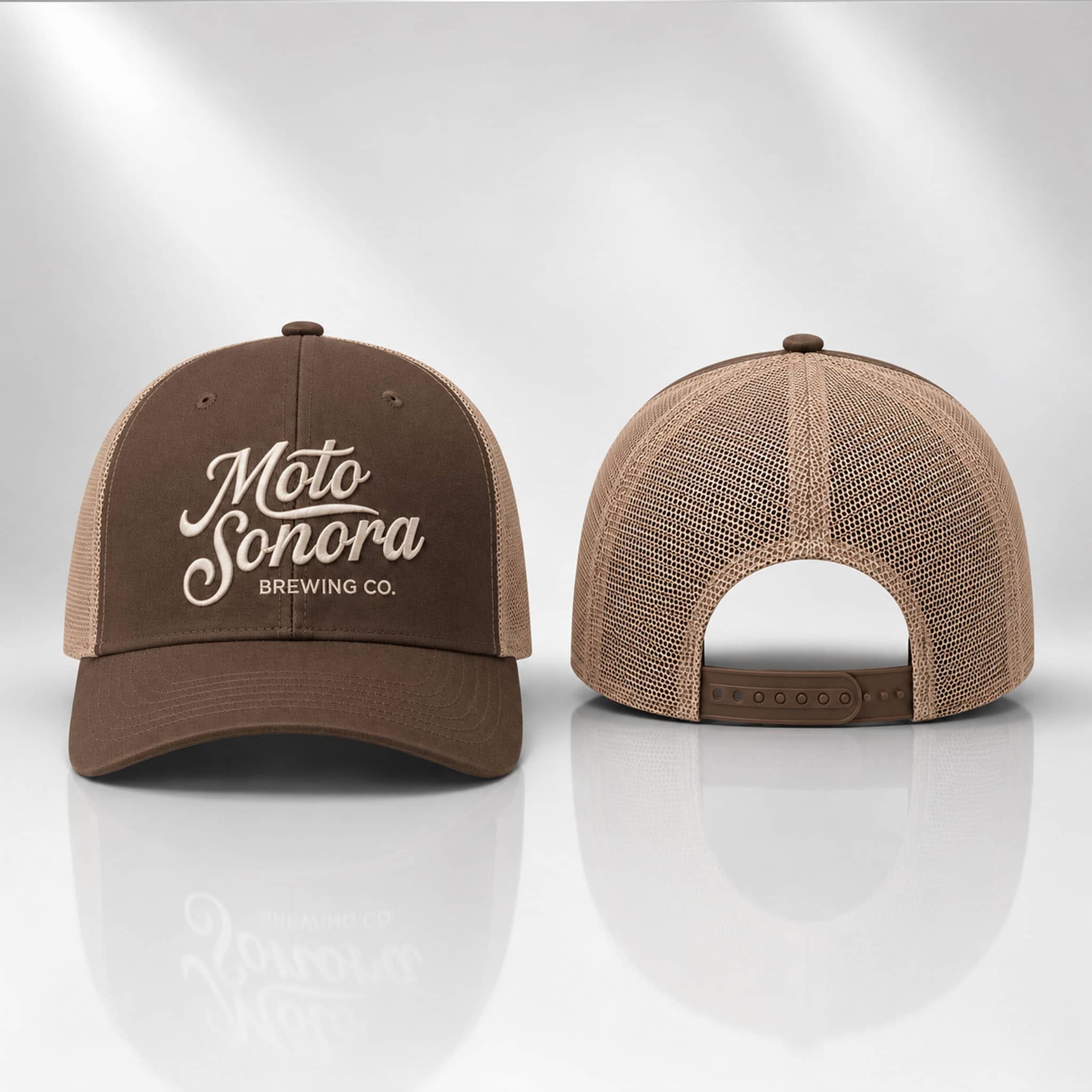 Elevate Your Style With Mark Kelly MotoSonora Trucker Hat Unique Gifts For Husband - Merchluma