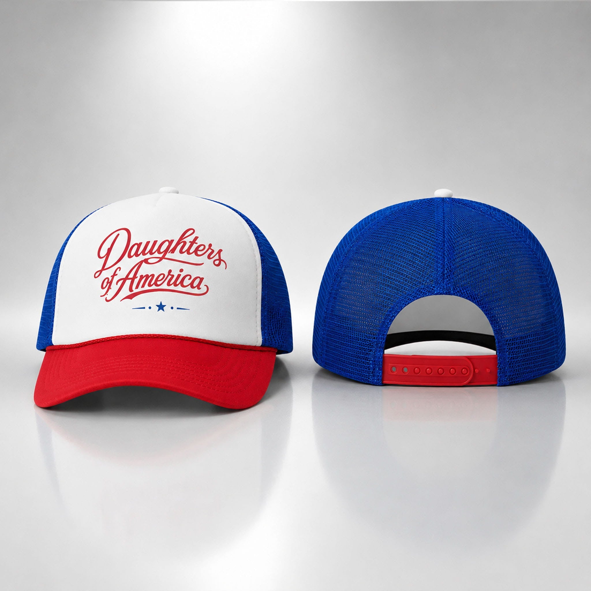 Sage Steele Daughters Of America Trucker Hat 2026 Sage Steele Merch Patriotic Gifts - Merchluma