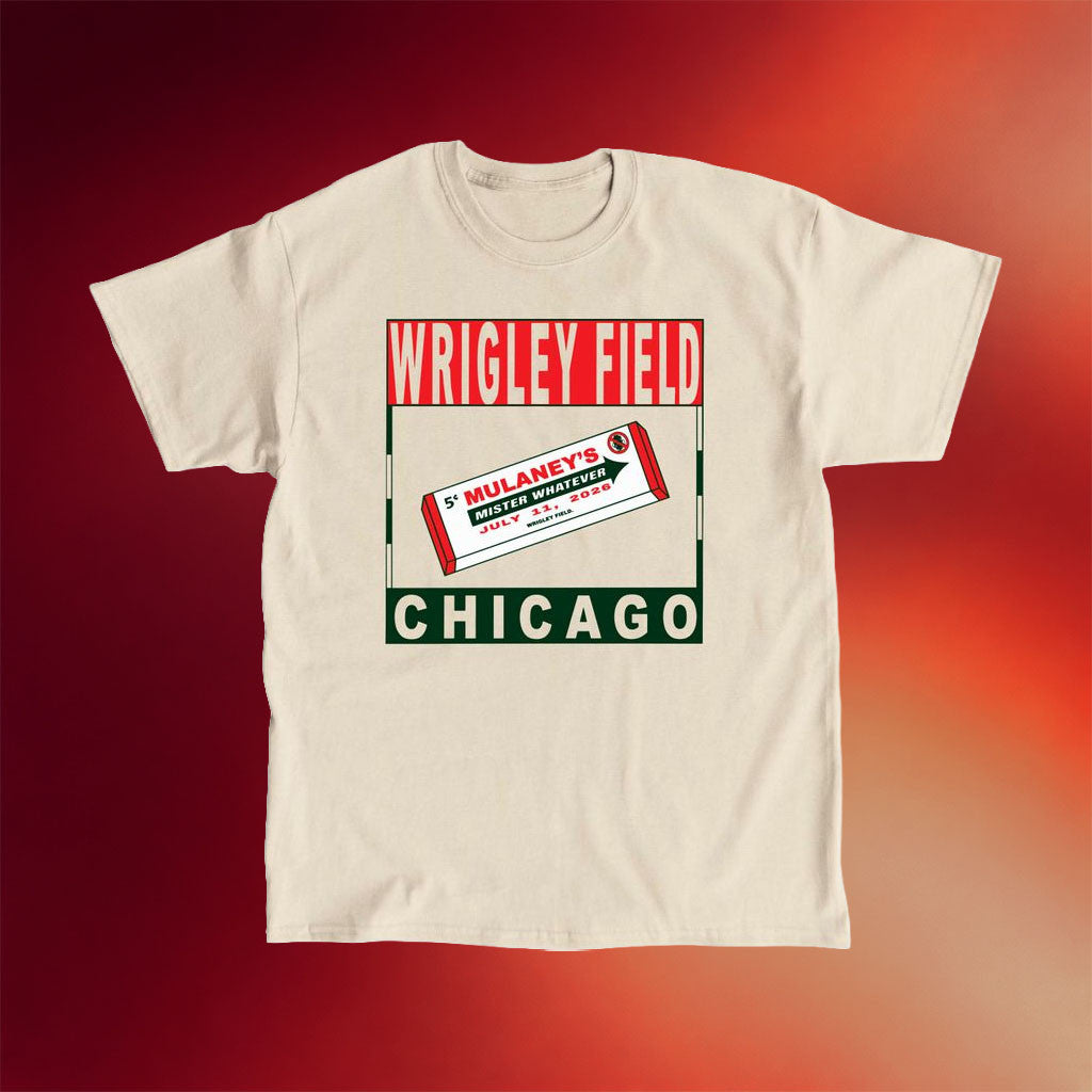 John Mulaney Merch 2026 JM Mister Whatever Tour T-Shirt John Mulaney Wrigley Field Merch Gifts - Merchluma