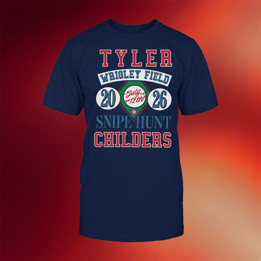 Tyler Childers Chicago Merch 2026 TC Chicago IL Event T-Shirt Tyler Childers Tour Merch - Merchluma