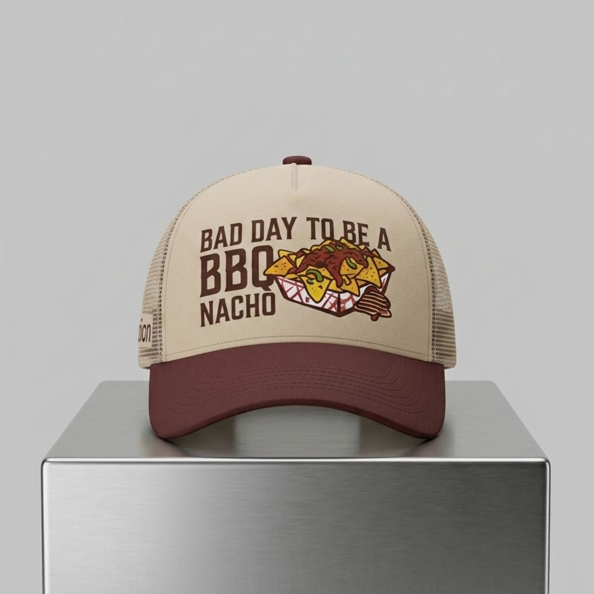 2026 Memphis Redbirds Bad Day To Be A BBQ Nacho Trucker Hat Memphis Redbirds Merch BFF Gifts - Merchluma
