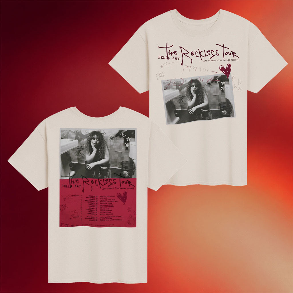 Bella Kay Merch 2026 Bella Kay The Reckless Tour T-Shirt Gifts Ideas For Music Lovers - Merchluma