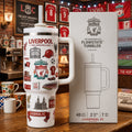 Liverpool FC 2026 You'll Never Walk Alone Retro Tumbler LFC Merch Gifts For Football Lovers - Merchluma