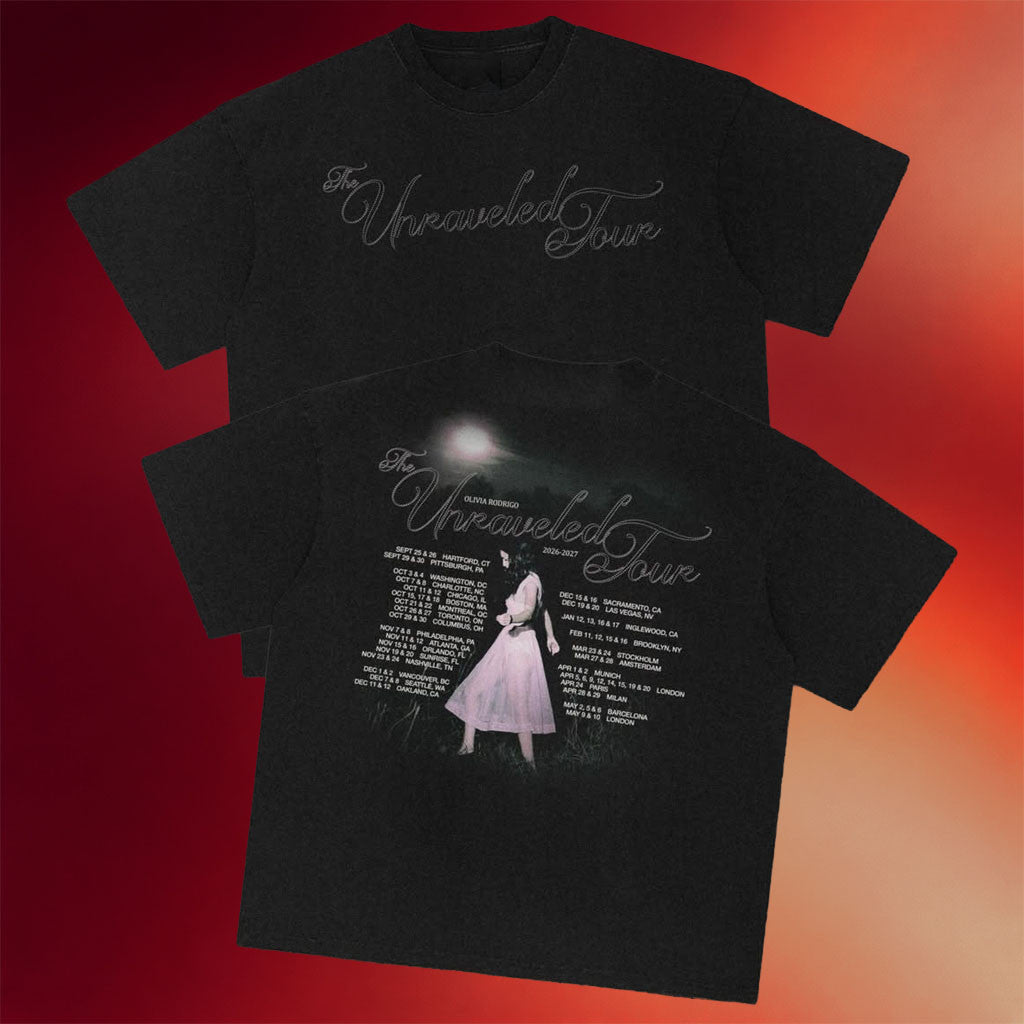Olivia Dean Merch The Unraveled Tour T-Shirt Olivia Dean Tour Merch 2026 Gift For Music Fans - Merchluma
