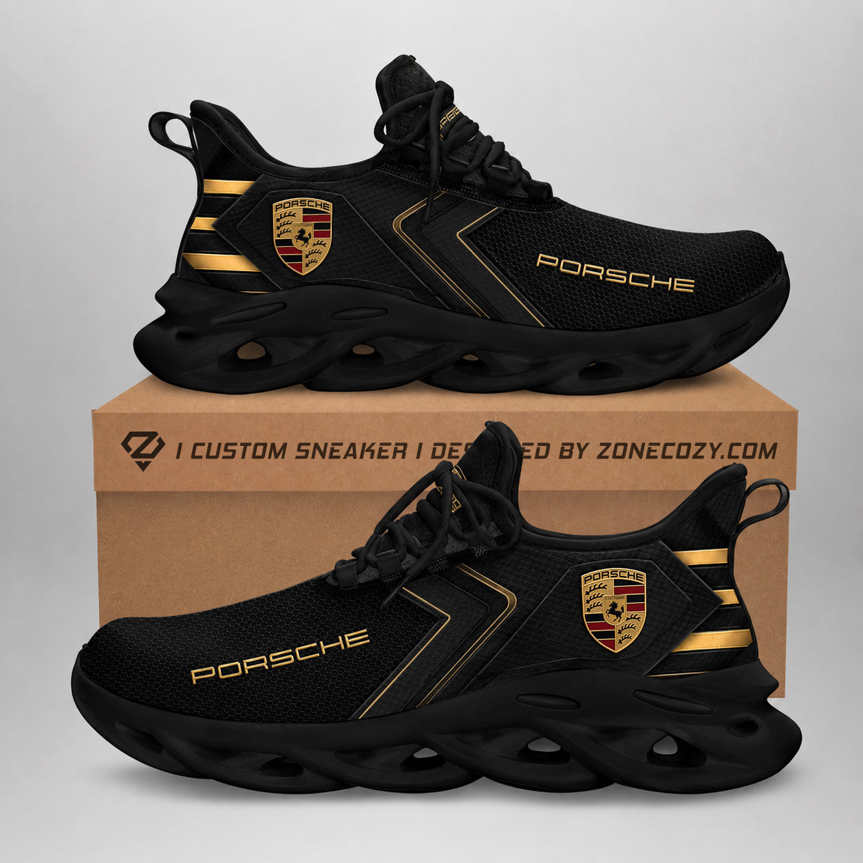 Pors Emblem Sneaker 2026 Pors Merch Car Lover Shoes Gifts For Boyfriend - Merchluma