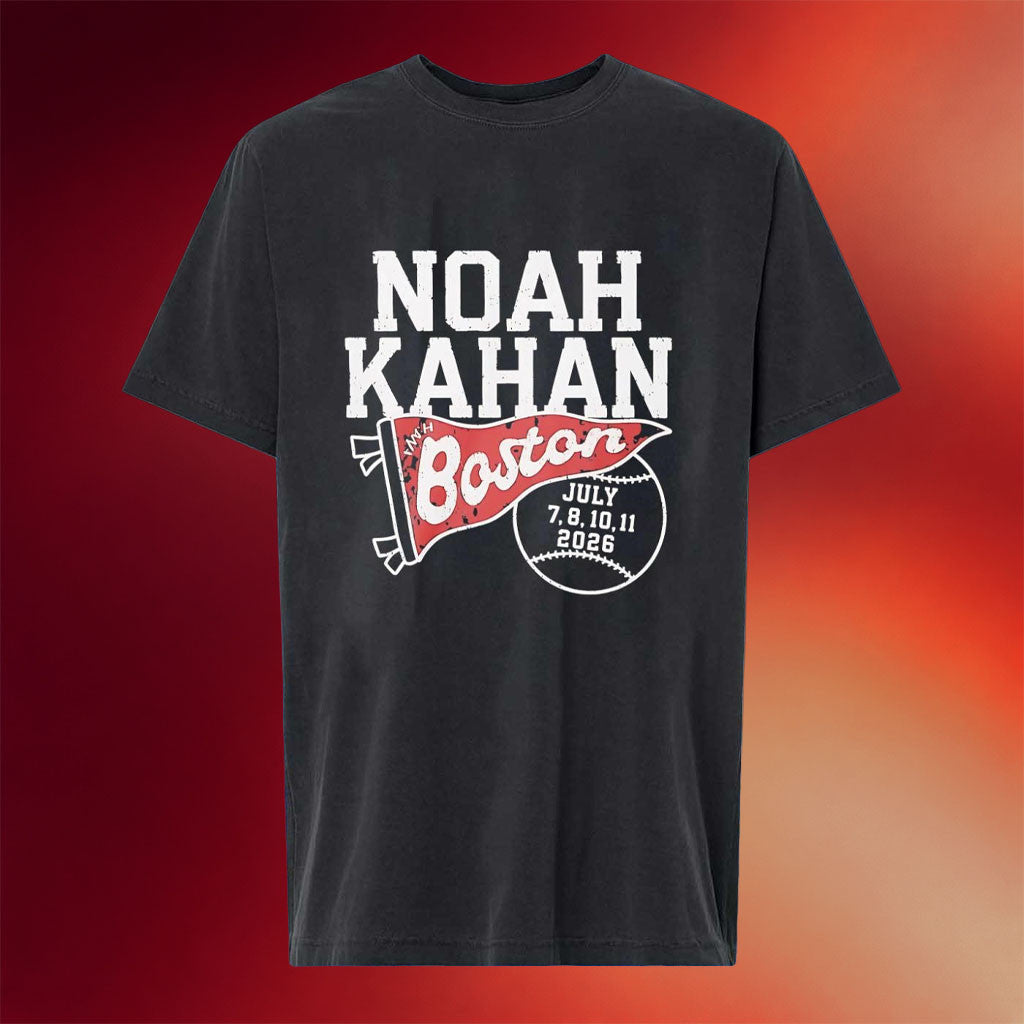 Noah Kahan Merch 2026 Noah Kahan Boston T-Shirt Noah Kahan Tour Merch Gift For Music Fans - Merchluma