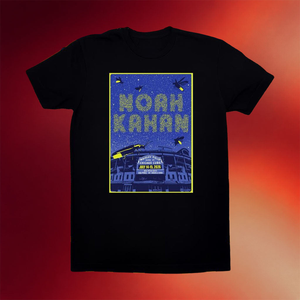 Noah Kahan Merch 2026 Noah Kahan The Great Divide Tour T-Shirt Noah Kahan Chicago Merch Gifts - Merchluma