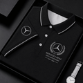 Merc 100th Anniversary 2026 Polo Shirt Car Enthusiast Apparel Best Gift For Father - Merchluma