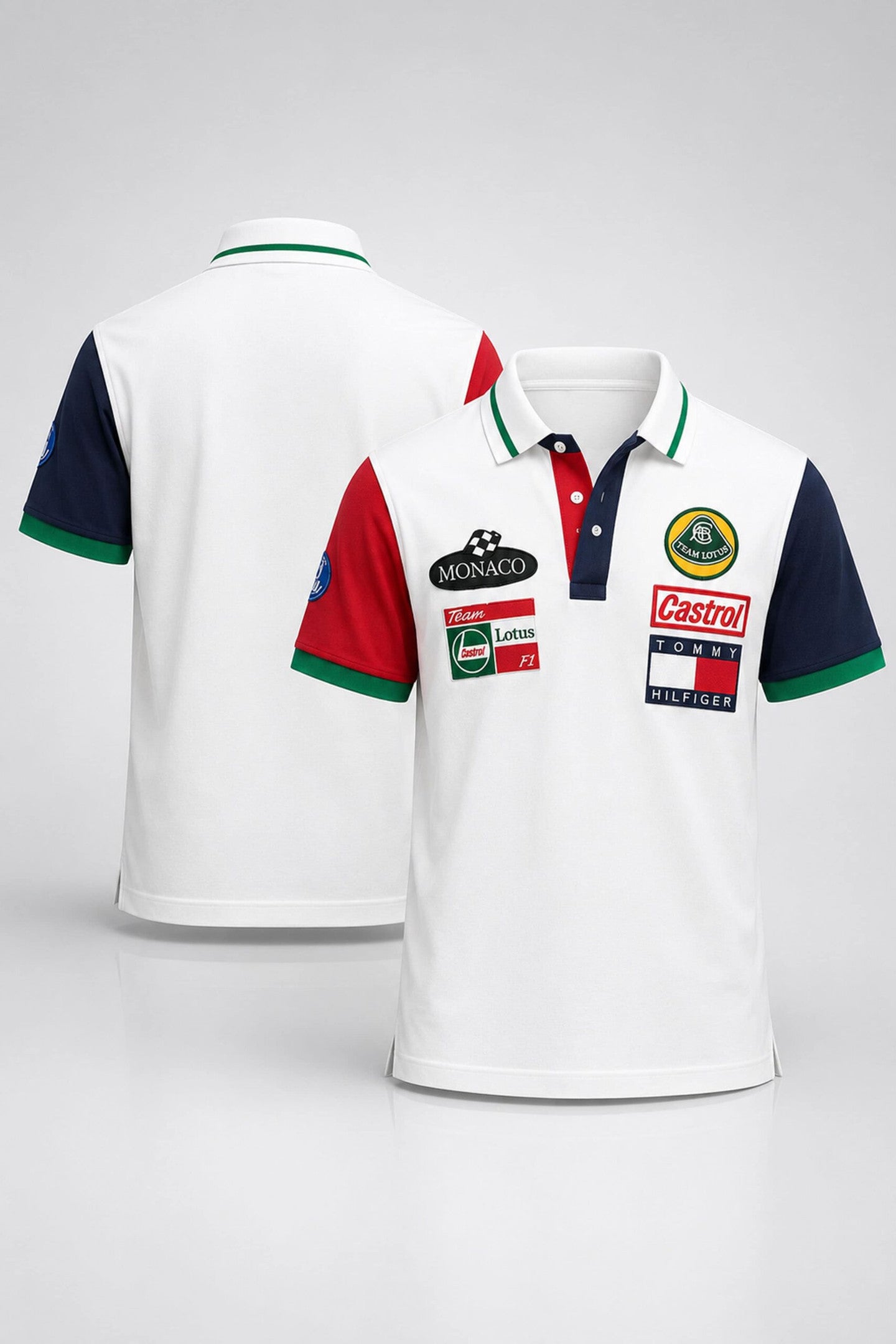 Tupac Shakur 94 Tommy Hilfiger Team Lotus Polo Shirt 2026 Tupac Shakur Merch Gift For Him - Merchluma
