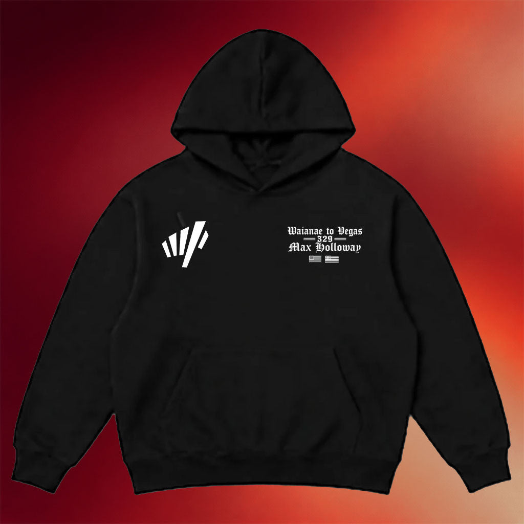 Max Holloway Merch 2026 Waianae To Vegas Hoodie UFC 329 Merch Best Gift For Fans - Merchluma