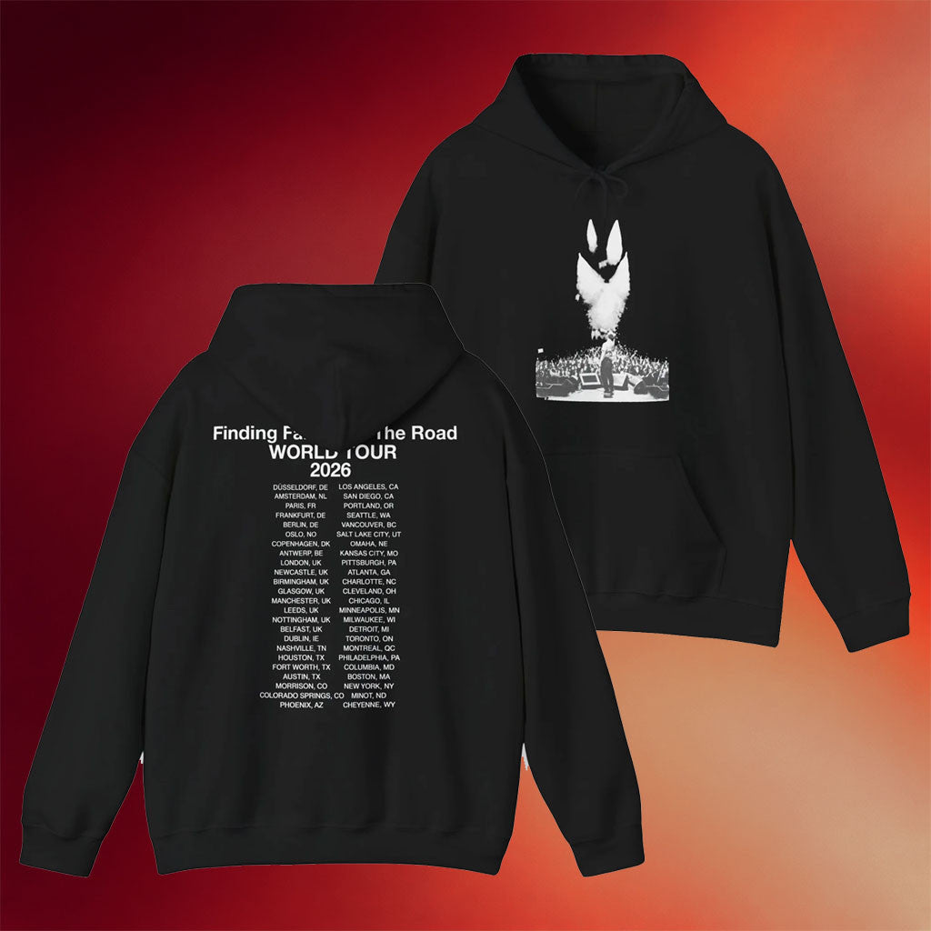 Alex Warren Tour Merch 2026 Finding Family Hoodie Alex Warren Hoodie Gifts For Music Fans - Merchluma