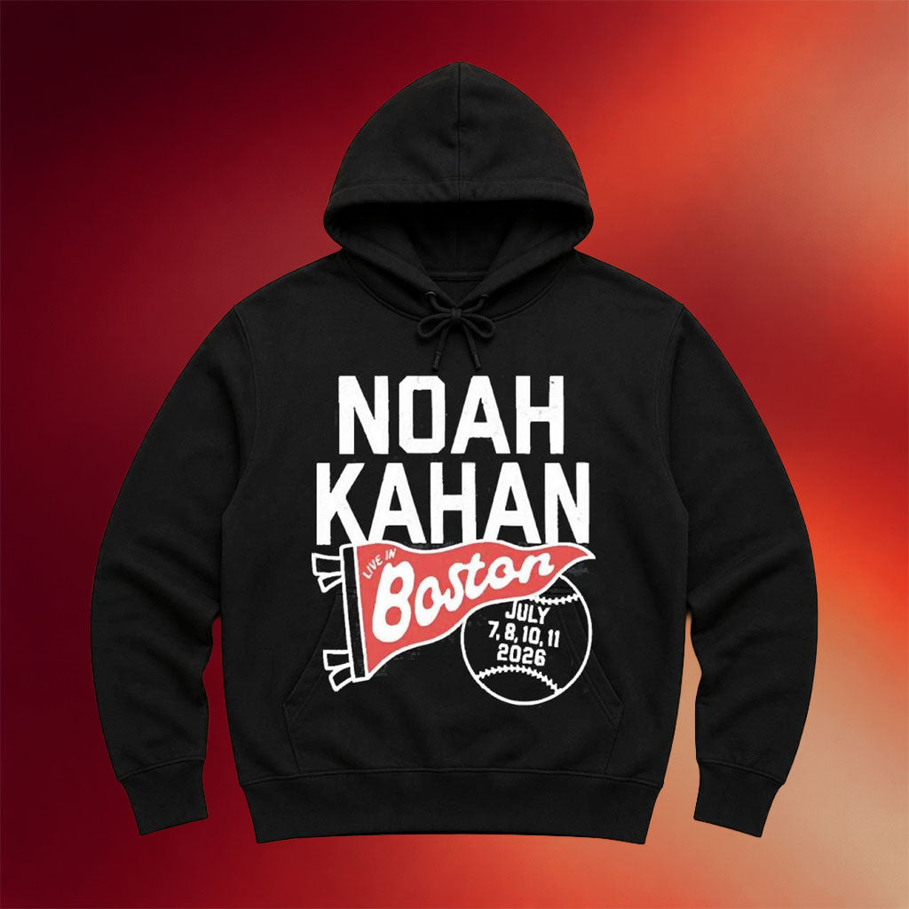 Noah Kahan Merch 2026 Noah Kahan Live In Boston Hoodie Noah Kahan Tour Merch Fan Gifts - Merchluma