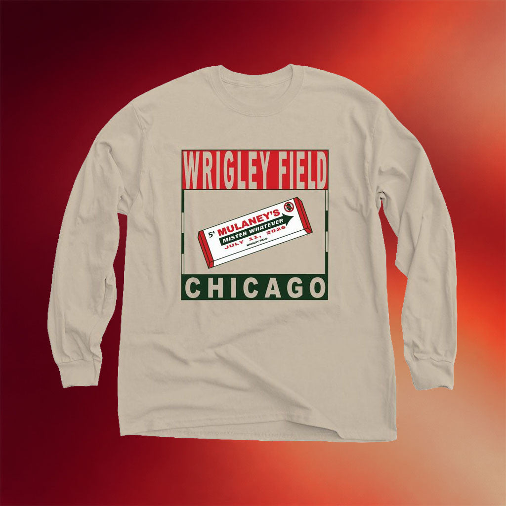 John Mulaney Merch 2026 Mister Whatever Tour Long Sleeve Shirt John Mulaney Wrigley Field Merch - Merchluma