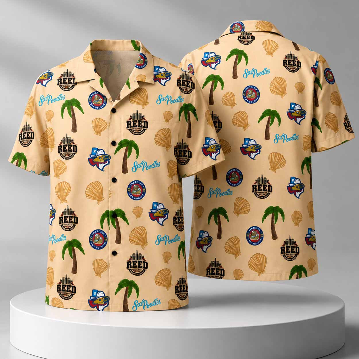 Amarillo Sod Poodles Hawaiian Shirt 2026 Summer Vacation Outfits Sod Poodles Merch Fan Gifts - Merchluma