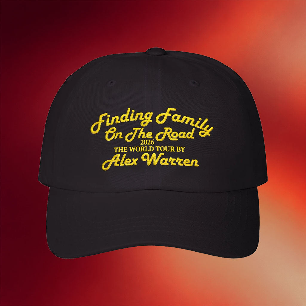 Alex Warren Tour Merch 2026 Finding Family Hat Embroidered Music Related Gifts For Guys - Merchluma