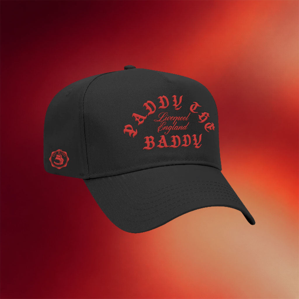 Paddy The Baddy Merch 2026 Paddy The Baddy Hat Embroidered Paddy Pimblett Merch Black - Merchluma