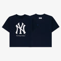 New York Or Nowhere Merch NYON X Yankees 2026 Yankees Pastime Crop T-Shirt Gift For Sisters - Merchluma