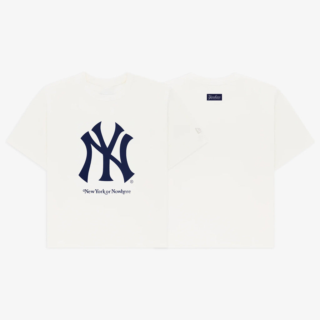 New York Or Nowhere Merch NYON X Yankees 2026 Yankees Pastime Crop T-Shirt Gift For Fans - Merchluma