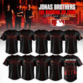 All Baseball Teams X Jonas Brothers The Burning Up Tour 2026 Baseball Jersey Fan Merch - Merchluma