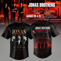 Jonas Brothers The Burning Up Tour 2026 Baseball Jersey Jonas Brothers Merch Pop Band Fan Gifts - Merchluma