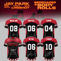 Jay Park 2026 World Tour X LNGSHOT Serenades Body Rolls Members Signature Jersey Jay Park Merch - Merchluma