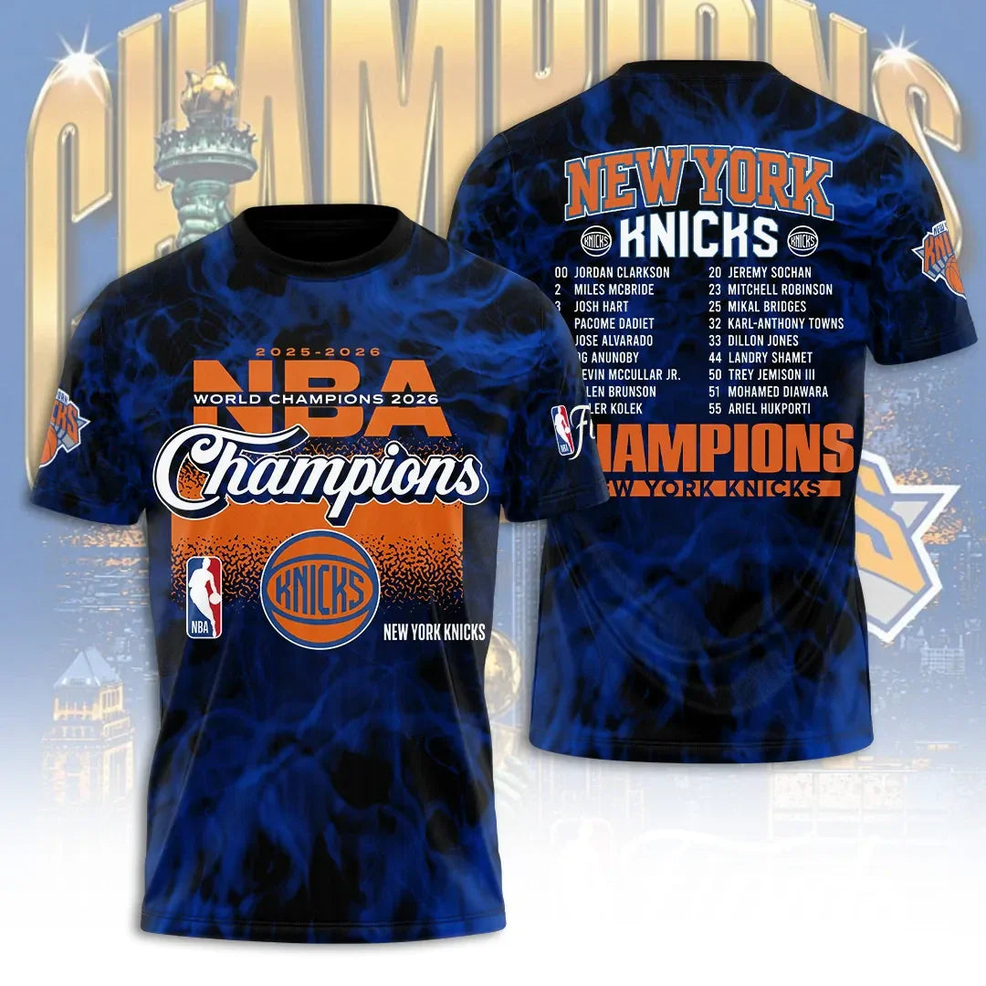 New York Knicks Finals Champions 2026 Shirt Knicks Merch Gift Ideas For Husband - Merchluma
