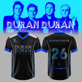 Duran Duran UK EU Autumn Tour 2026 Jersey Shirt Duran Duran Merch Gift For Pop Band Fans - Merchluma
