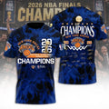 New York Knicks Finals Merch 2026 NY Knicks National Basketball Association Champions Shirt - Merchluma