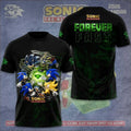 Sonic the Hedgehog 35th Anniversary T-Shirt Forever Fast Sonic the Hedgehog Merch Son Gifts - Merchluma