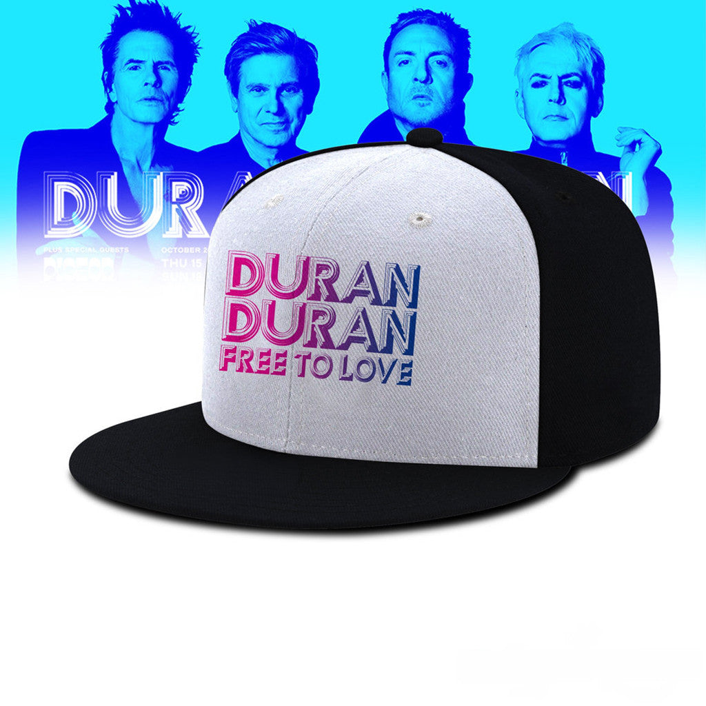 Duran Duran UK EU Autumn Tour 2026 Snapback Hat Free To Love Duran Duran Merch Gift For Fans - Merchluma