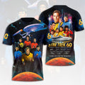 Star Trek 60th Anniversary Thank You For The Memories Shirt Star Trek Merch Gifts For Fan - Merchluma