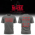 Muse Wow Signal North American Tour 2026 T-Shirt Muse Tour Merch Gifts For Rock Music Lovers - Merchluma