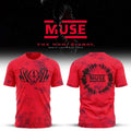 Muse Wow Signal North American Tour 2026 T-Shirt Muse Tour Merch Presents For Rock Lovers - Merchluma