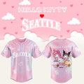 Seattle Mariners x Hello Kitty Theme Nights Jersey Mariners Merch Gifts For Baseball Fans - Merchluma