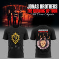Jonas Brothers The Burning Up Tour All Over Again 2026 T-Shirt Jonas Brothers Merch Signature - Merchluma