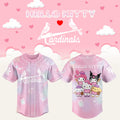 St Louis Cardinals x Hello Kitty Theme Nights Jersey Cardinals Merch Gifts For Baseball Fans - Merchluma