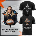 Las Vegas Aces Becky Hammon 2026 WNBA All Star Coach Shirt LV Aces Merch Basketball Fan Gifts - Merchluma