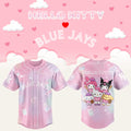 Toronto Blue Jays x Hello Kitty Theme Nights Jersey Jays Merch Best Gifts For Baseball Fans - Merchluma