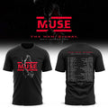 Muse Wow Signal North American Tour 2026 Shirt Muse Merch Best Gift For Rock Lovers - Merchluma