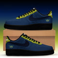 Custom Dallas Wings WNBA X Back 2 Black Shoes Sneakers Dallas Wings Merch Basketball Fan Gifts - Merchluma