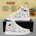 Custom Gorillaz The Mountain Tour 2026 2027 Signature Sneakers Music Fan Shoes Gorillaz Merch - Merchluma